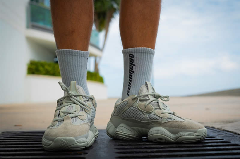 adidas yeezy 500 salt grey on feet release date 2018 outfit ee7287