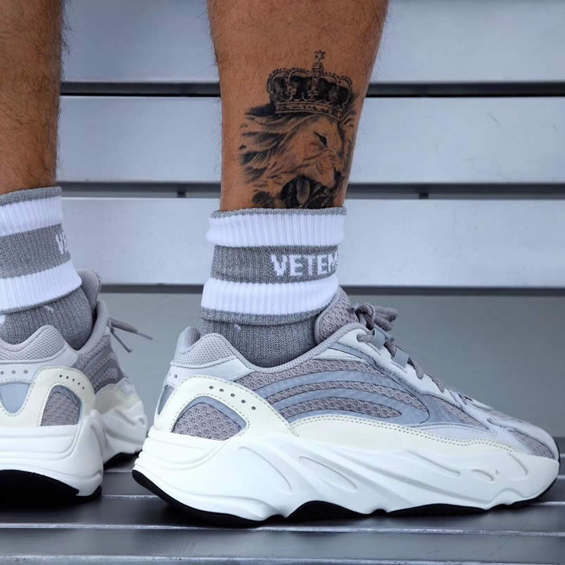 Yeezy Boost 700 V2 'Static' Shoes On Feet EF2829