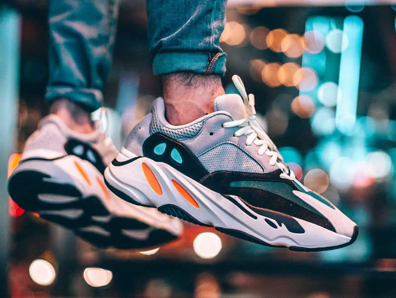 yeezy boost 700 wave runner shoes on feet (1)