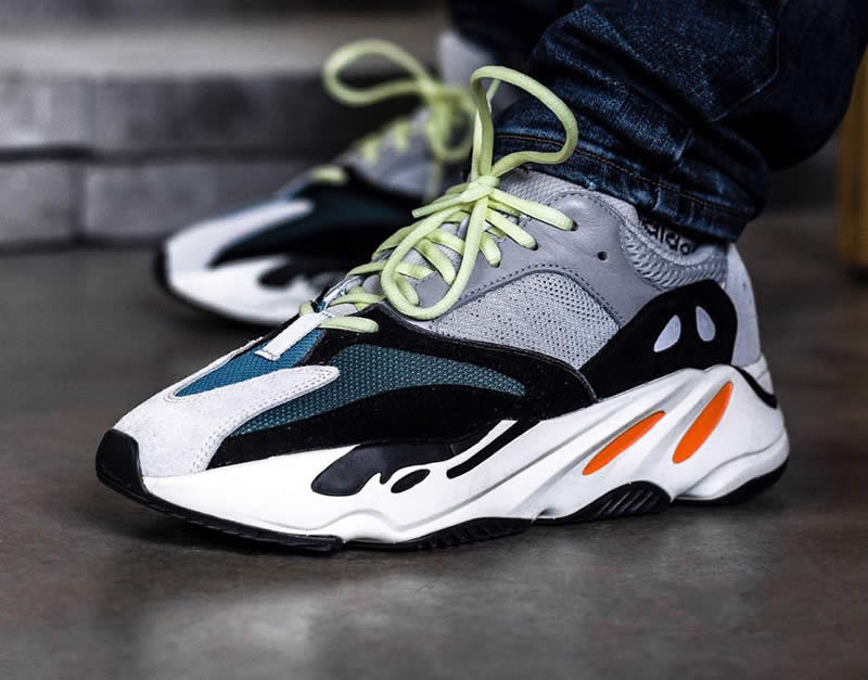yeezy boost 700 wave runner shoes on feet (2)