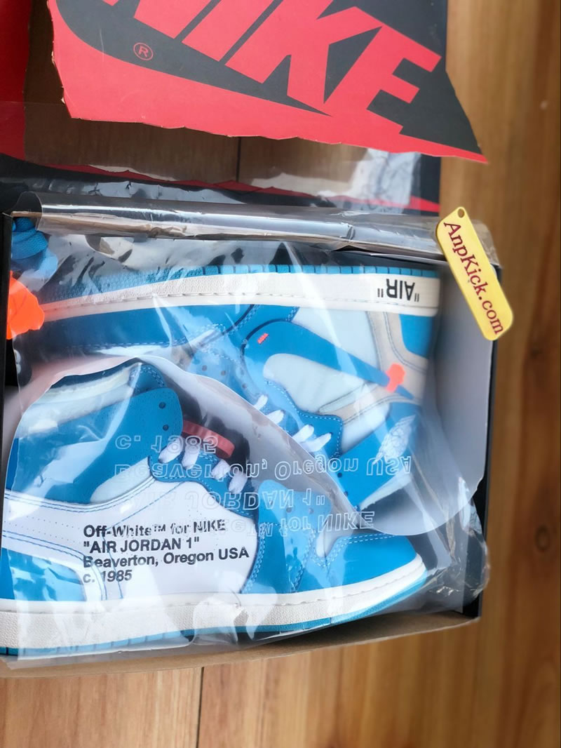 Off-White x Air Jordan 1 'UNC' OW Release For Sale AQ0818-148