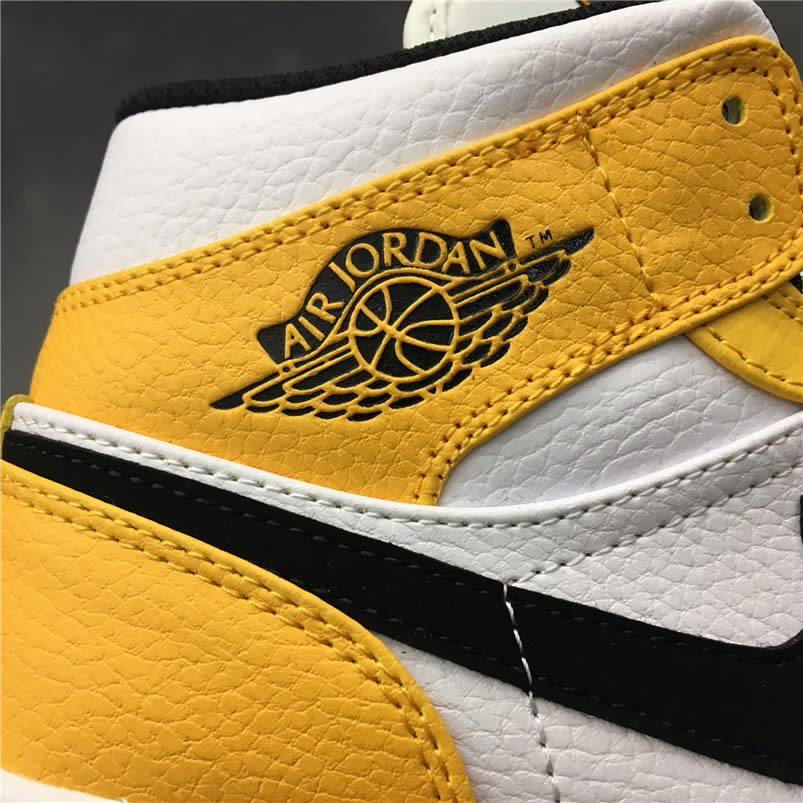 Air Jordan 1 Mid 2019 Lakers Yellow Purple For Sale Release Date 852542 700 (3) - newkick.org