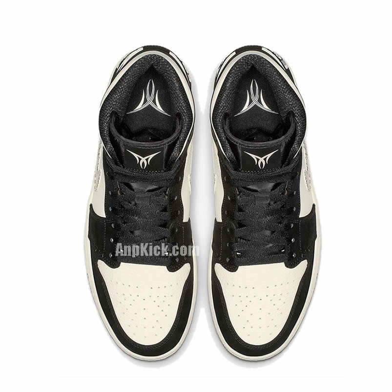 Air Jordan 1 Mid Bhm Equality 2019 Melo Aj1 Shoes 852542 010 (4) - newkick.org