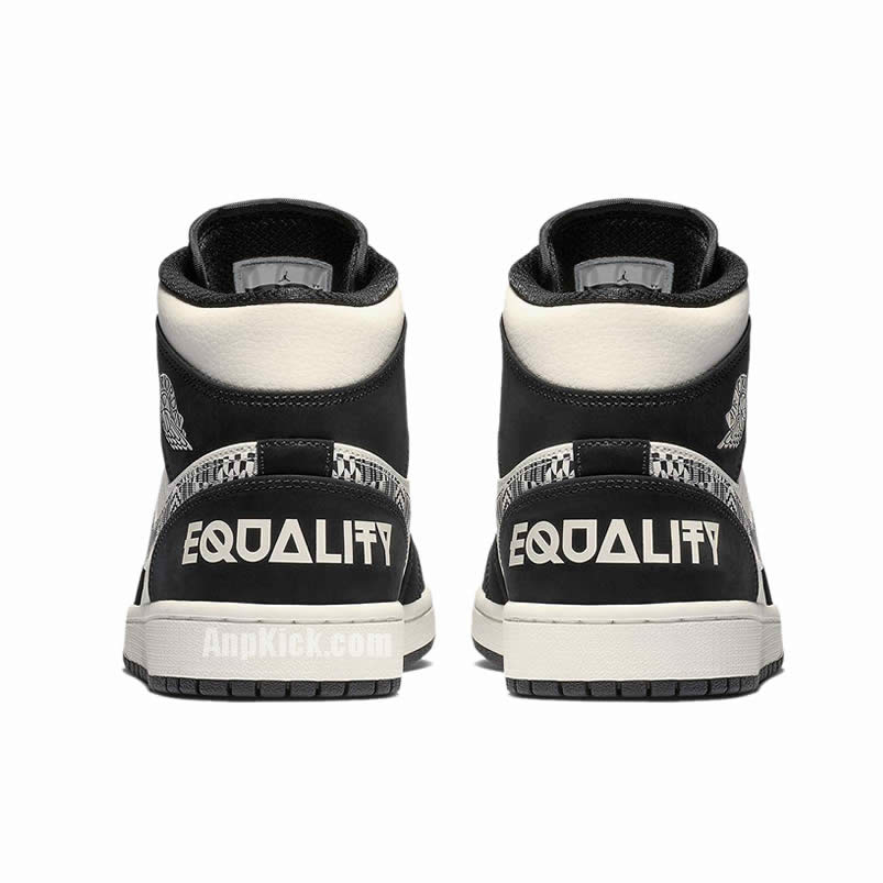 Air Jordan 1 Mid Bhm Equality 2019 Melo Aj1 Shoes 852542 010 (5) - newkick.org