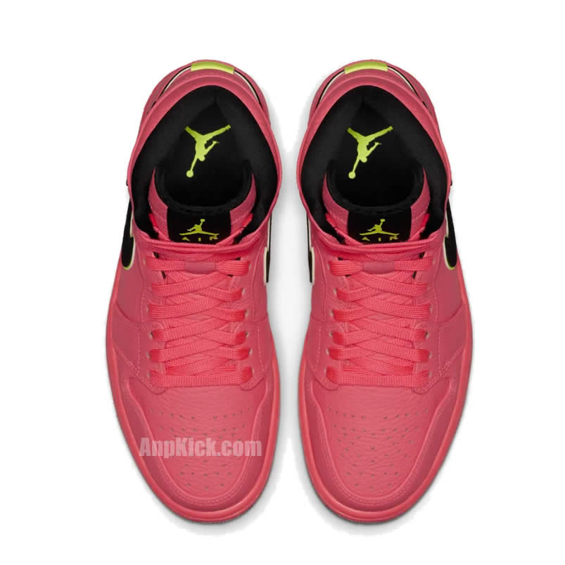 Air Jordan 1 Retro Premium Hot Punch Pink Womens Aq9131 600 (4) - newkick.org