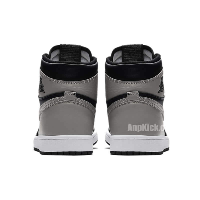 Air Jordan 1 'Shadow' Grey 2018 On Feet Mens GS Outfit Shoes 555088-013