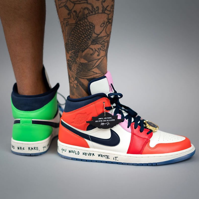 Melody Ehsani Air Jordan 1 Mid Wmns Fearless On Feet Outfit Release Date Cq7629 100 (1) - newkick.org
