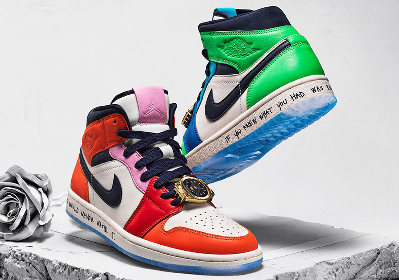 Melody Ehsani Air Jordan 1 Mid Wmns Fearless Outfit Release Date Cq7629 100 (7) - newkick.org