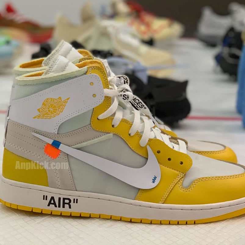 Off White Air Jordan 1 Yellow Chicago New Release For Sale (2) - newkick.org