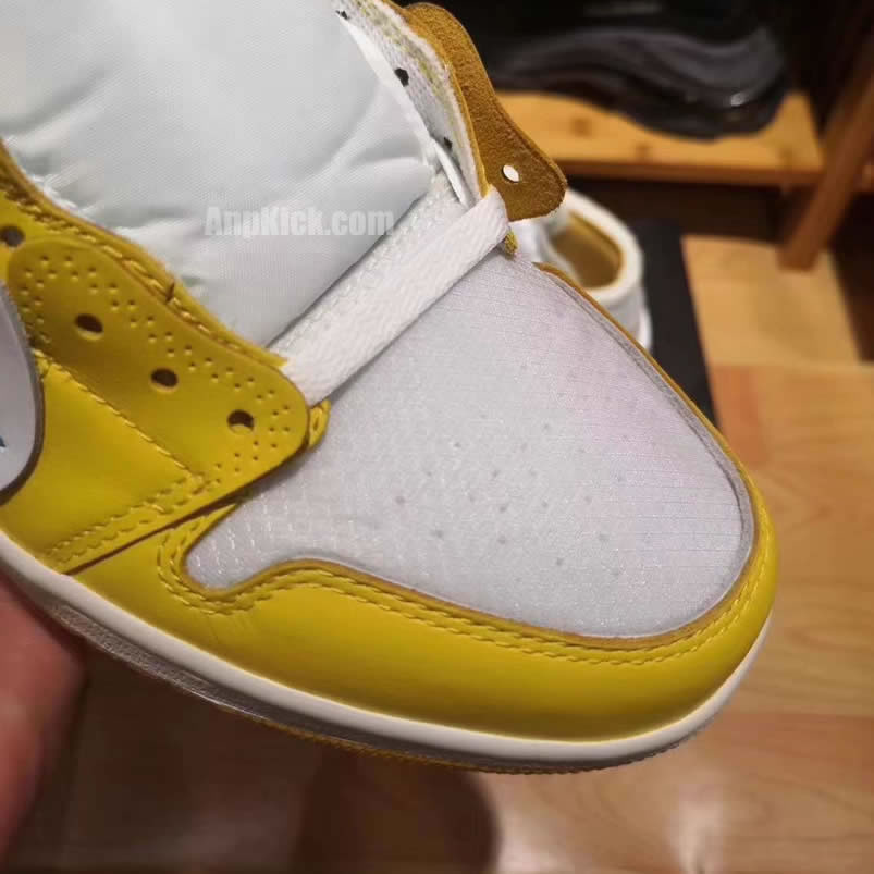 Off White Air Jordan 1 Yellow Chicago New Release For Sale (5) - newkick.org