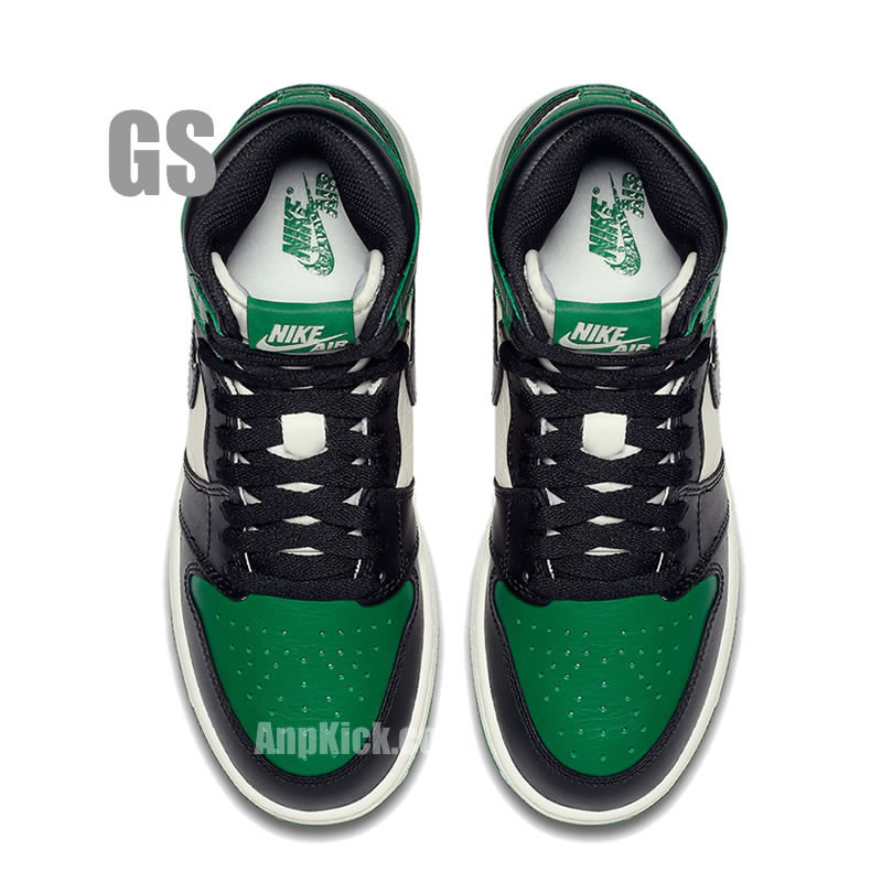 pine green new air jordan 1 high og gs 575441-302 shoes