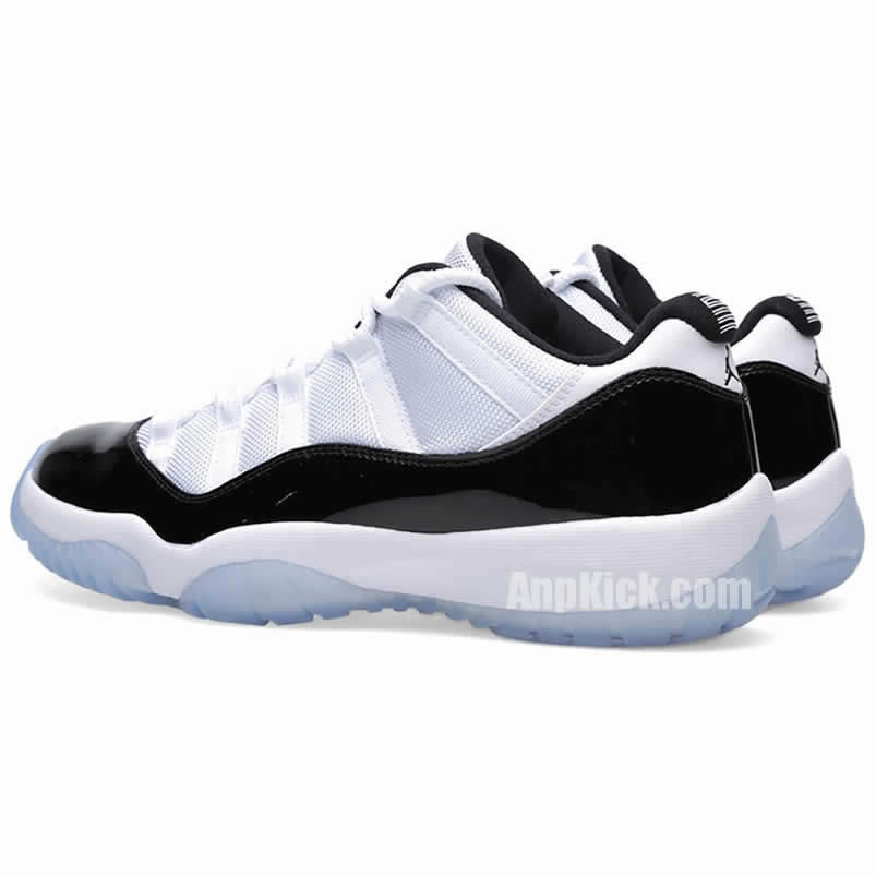 Air Jordan 11 Low Concord Mens Bg Gs White Black Aj11 Shoes 528896 153 528895 145 (5) - newkick.org