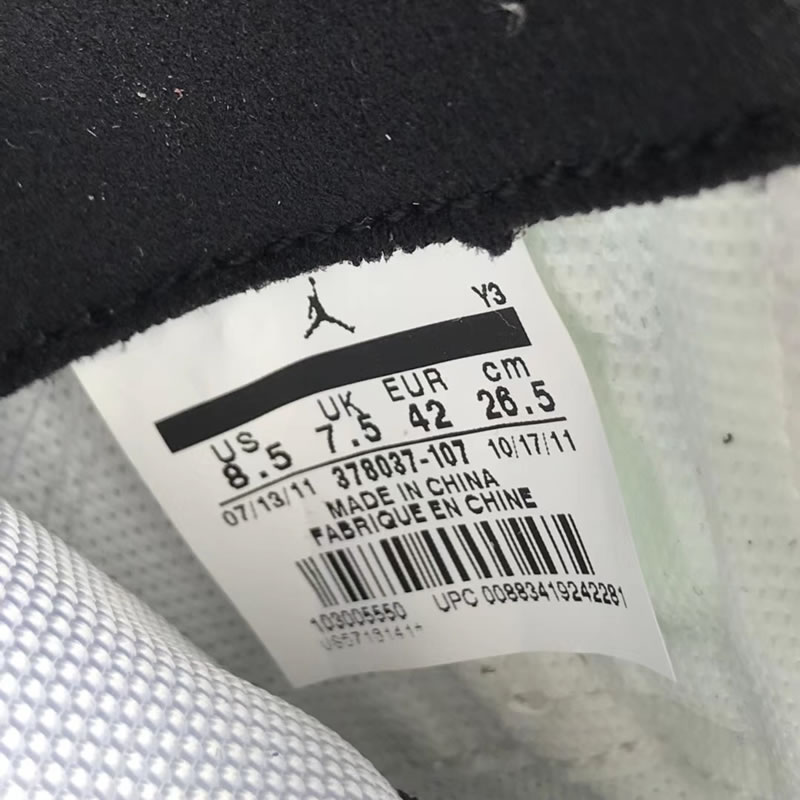 Air Jordan 11 Retro 'Concord' White/Black 2018 Release 378037-107