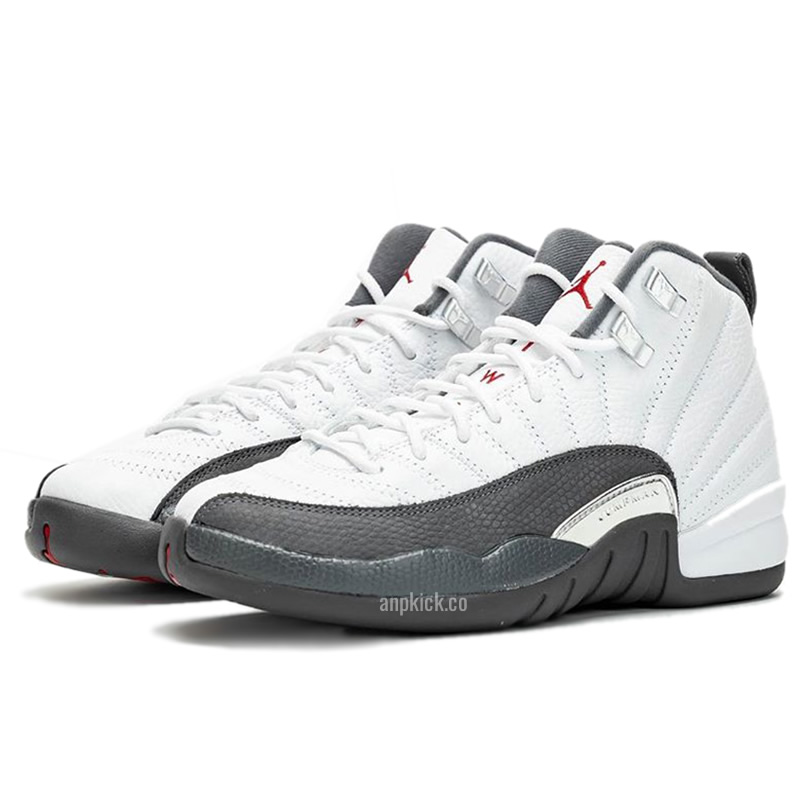 Air Jordan 12 White Dark Grey Gym Red Gs Release Date 130690 160 (3) - newkick.org