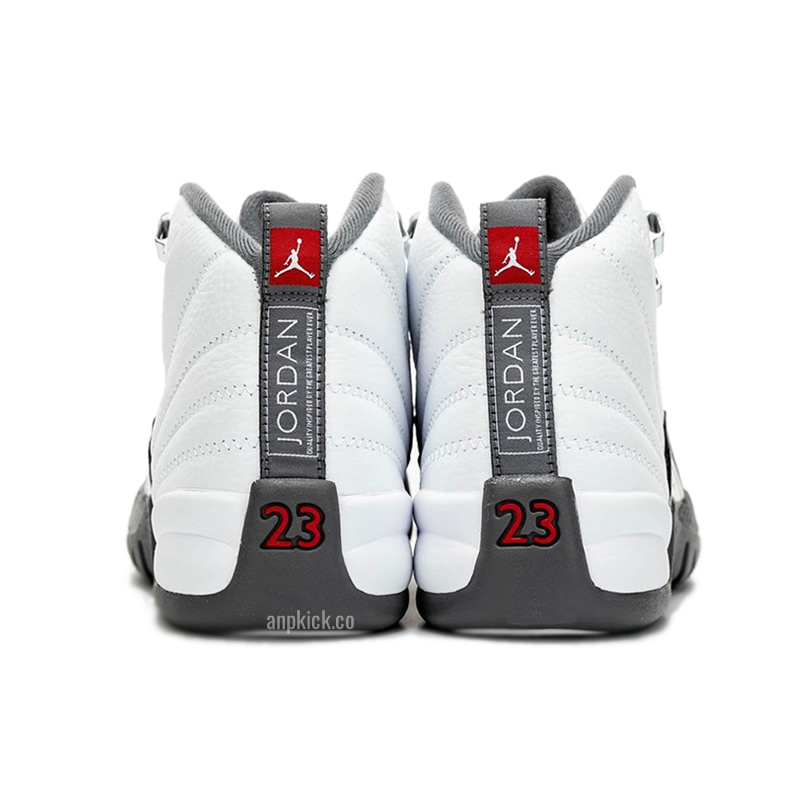 Air Jordan 12 White Dark Grey Gym Red Gs Release Date 130690 160 (5) - newkick.org