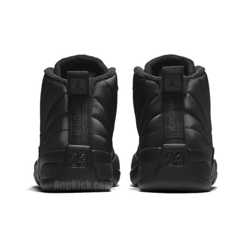 Air Jordan 12 'Winterized' Triple Black 2018 Price Release Date BQ6851-001