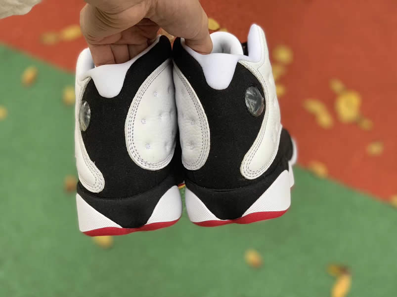 Air Jordan 13 'He Got Game' 2018 Black And White Pics Outfit For Sale 414571-104