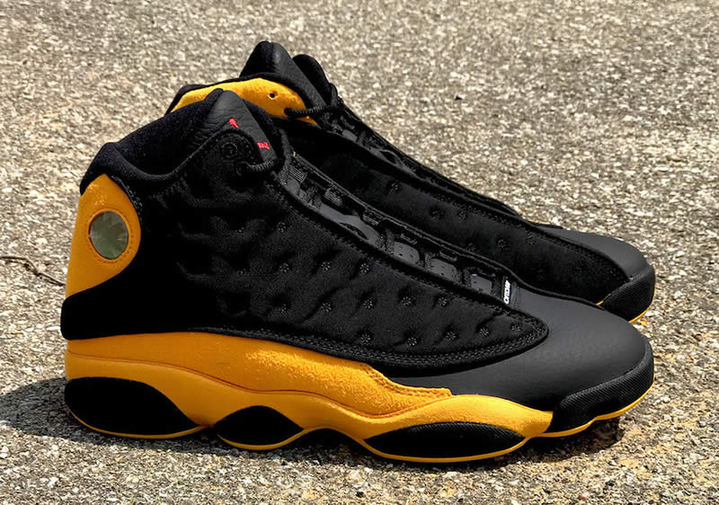 Air Jordan 13 Melo 'Class of 2002' Black and Yellow/Gold 414571-035