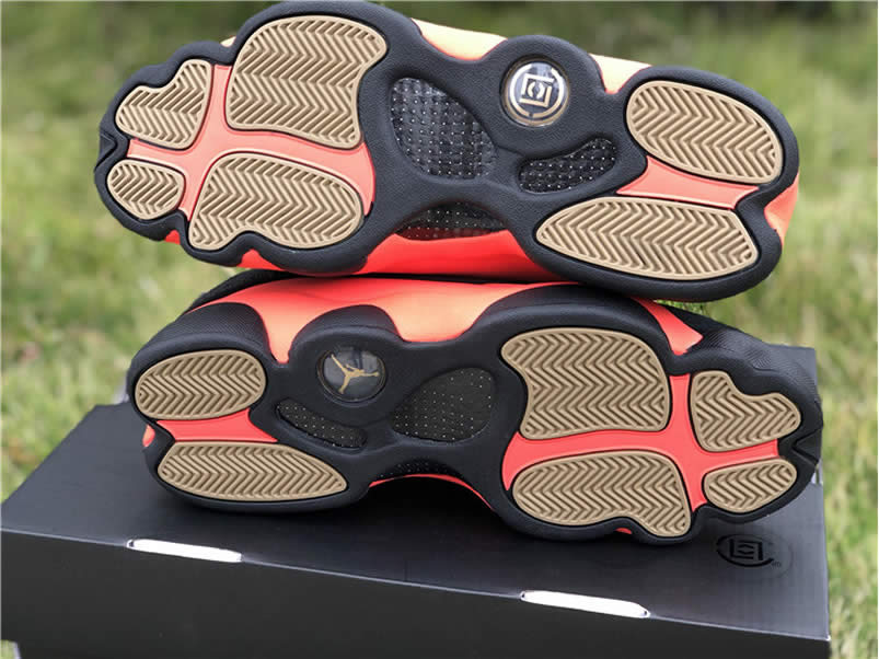 Clot x Air Jordan 13 Low 'INFRA-BRED' GS Mens Shoes AT3102-006 Pics