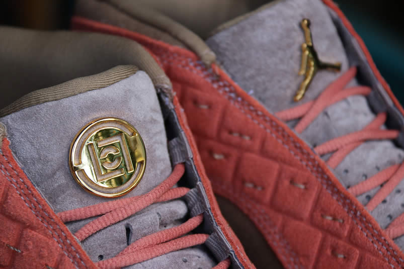 Clot x Air Jordan 13 Low 'Terracotta Warriors' Shoes For Sale AT3102-200 Detail