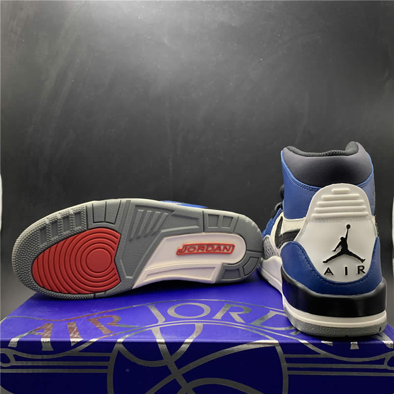 ir Jordan Legacy 312 x Just Don 'Storm Blue' For Sale AQ4160-104 Pics