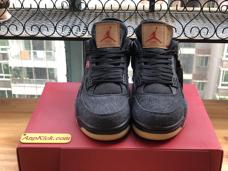 Levi's x Air Jordan 4 'Black Denim' Ahead Images
