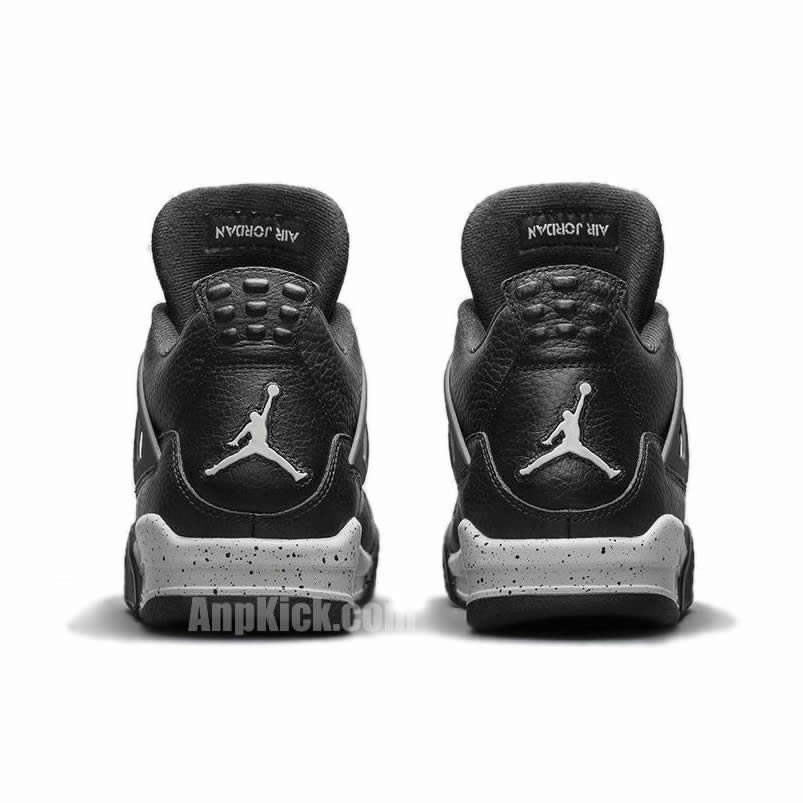 Air Jordan 4 Retro Ls Oreo Outfit Aj4 For Sale 314254 003 (5) - newkick.org