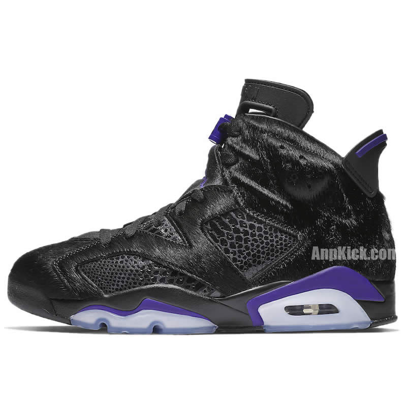 Social Status Air Jordan 6 Prm Pony Hair Black Cow Fur Snakeskin Ar2257 005 (1) - newkick.org