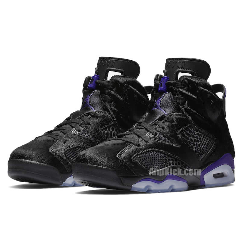 Social Status Air Jordan 6 Prm Pony Hair Black Cow Fur Snakeskin Ar2257 005 (3) - newkick.org