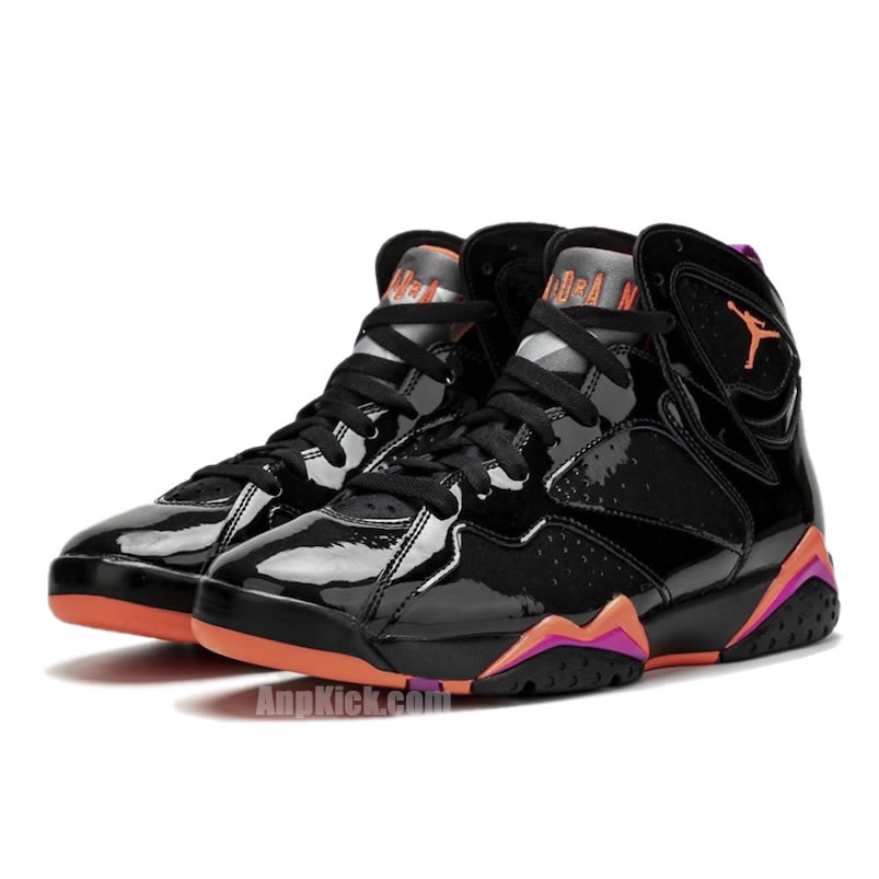 Air Jordan 7 Wmns Black Patent Leather Shoes Release Date 313358 006 (3) - newkick.org