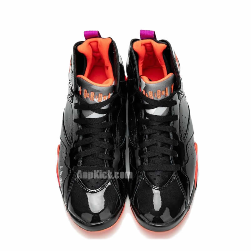 Air Jordan 7 Wmns Black Patent Leather Shoes Release Date 313358 006 (4) - newkick.org
