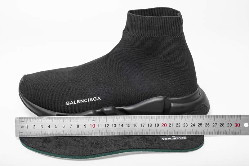 Balenciaga Shoes Like Socks Top Originals Speed Runners All Black 483502W05G0 Pics