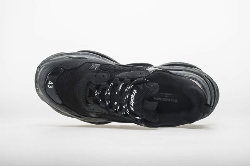 Balenciaga Triple S Sneakers Black Shoes 512176w09o1 1000 (10) - newkick.org