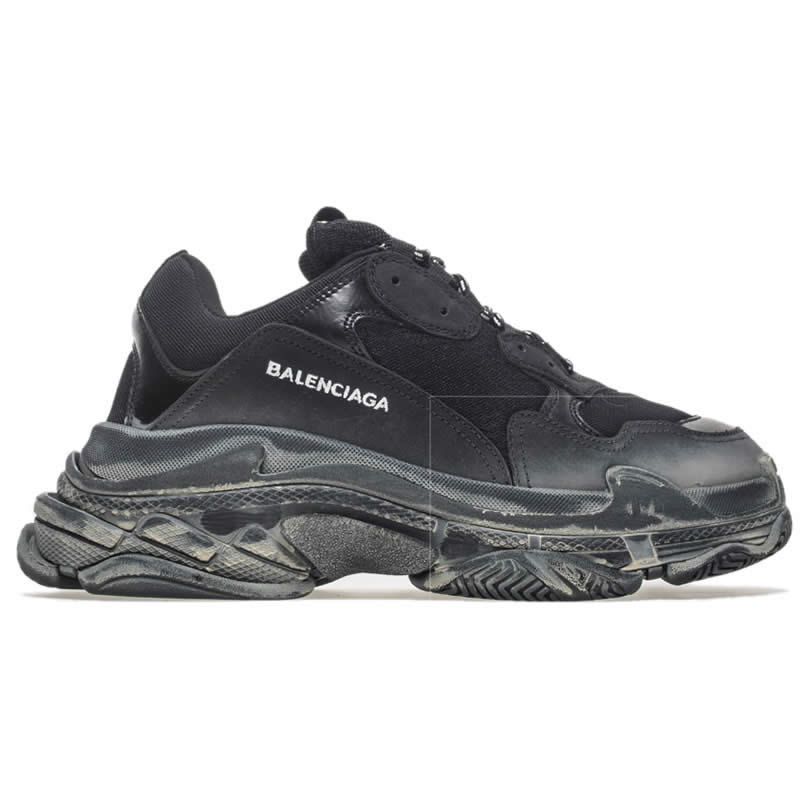 Balenciaga Triple S Sneakers Black Shoes 512176w09o1 1000 (2) - newkick.org