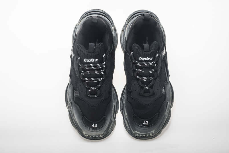 Balenciaga Triple S Sneakers Black Shoes 512176w09o1 1000 (28) - newkick.org