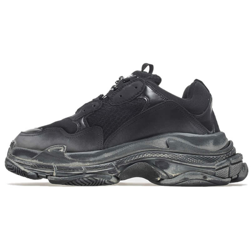 Balenciaga Triple S Sneakers Black Shoes 512176w09o1 1000 (3) - newkick.org