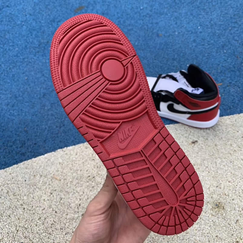 Kid Air Jordan 1 'Bred Toe' Shoes Sneakers Kids Sizes For Sale Pics