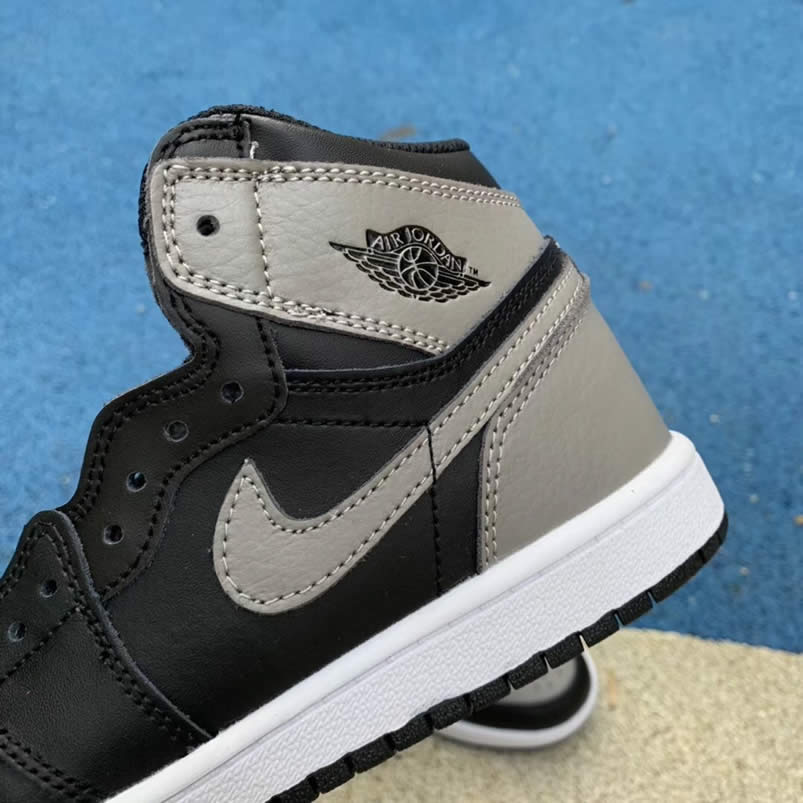 Kid Air Jordan 1 'Shadow Grey' Shoes Sneakers Kids Sizes For Sale Pics