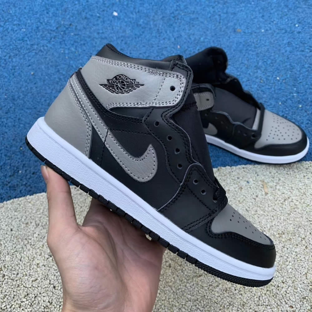 Kid Air Jordan 1 'Shadow Grey' Shoes Sneakers Kids Sizes For Sale