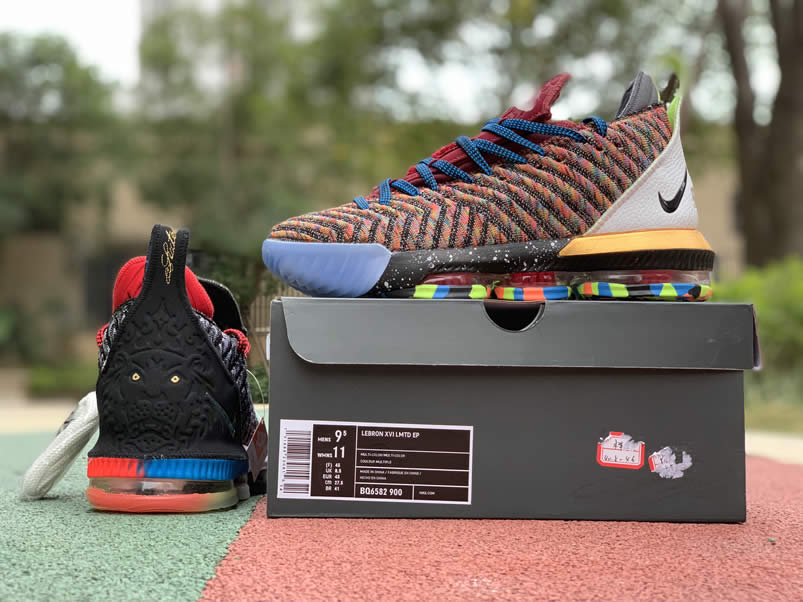 Nike Lebron 16 Lmtd Multicolor On Feet What The 1 Thru 5 For Sale Bq6582 900 Image (13) - newkick.org