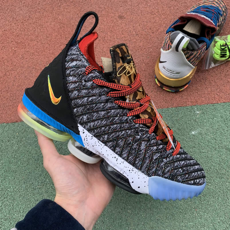 Nike Lebron 16 Lmtd Multicolor On Feet What The 1 Thru 5 For Sale Bq6582 900 Image (2) - newkick.org