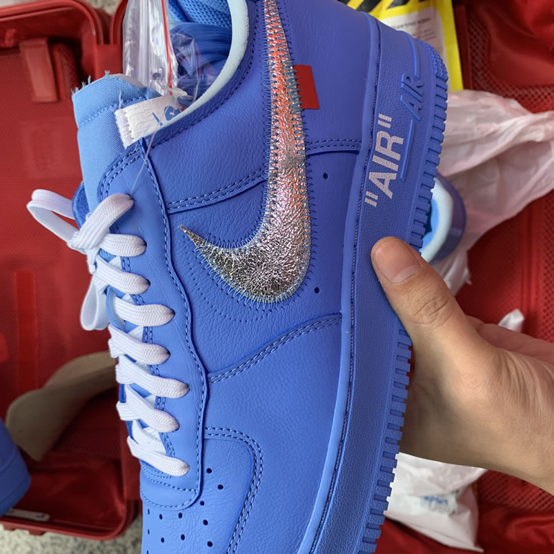 Off White Nike Air Force 1 Low Mca Blue For Sale Ci1173 400 (10) - newkick.org