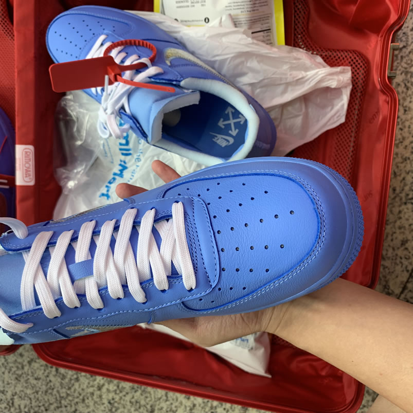 Off White Nike Air Force 1 Low Mca Blue For Sale Ci1173 400 (12) - newkick.org
