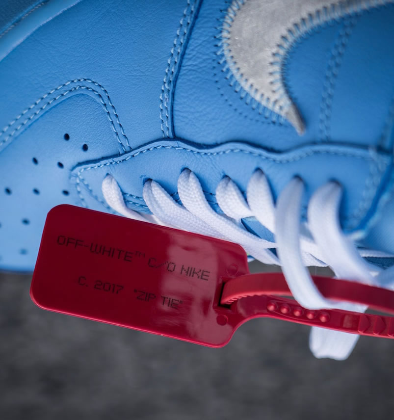 Off White Nike Air Force 1 Low Mca Blue For Sale Ci1173 400 (9) - newkick.org