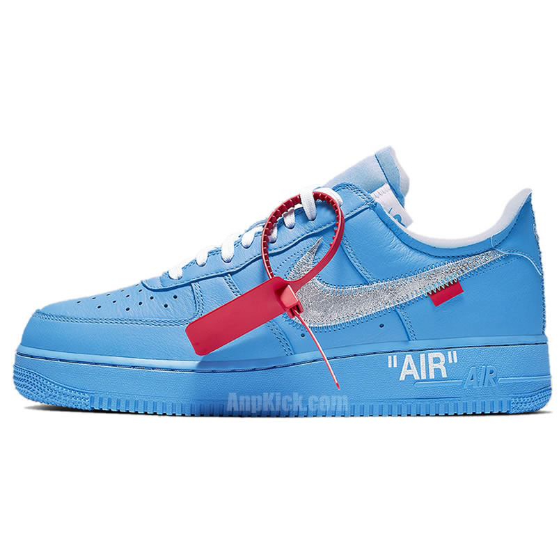 Off White Nike Air Force 1 Low Mca University Blue For Sale Ci1173 400 (1) - newkick.org