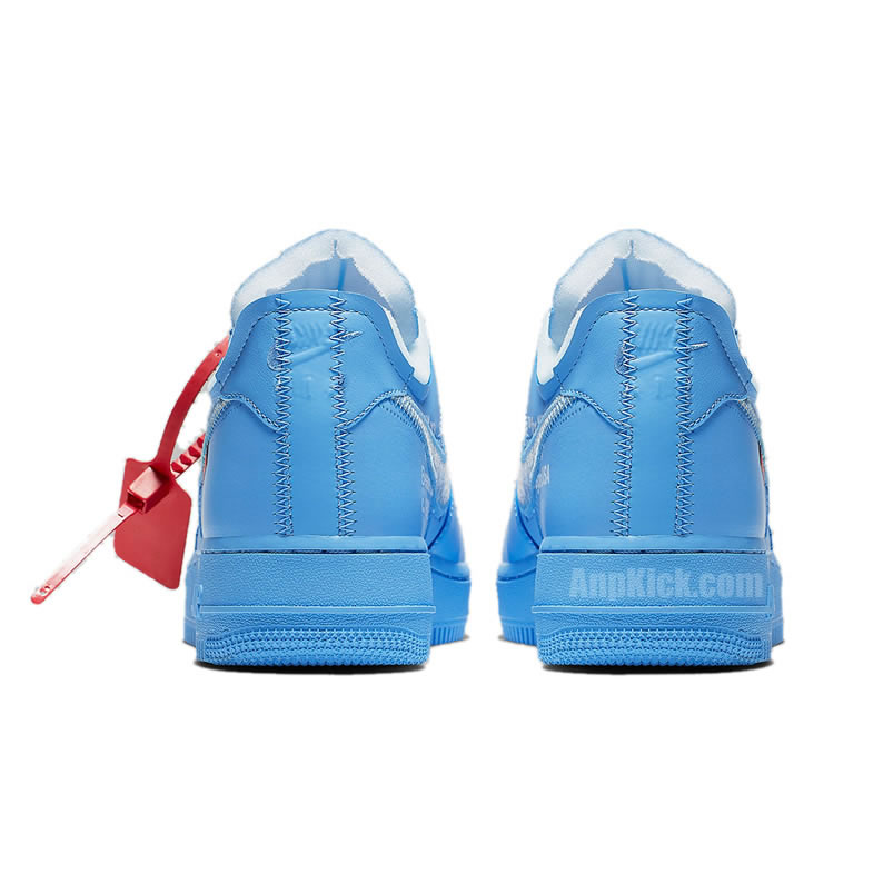 Off White Nike Air Force 1 Low Mca University Blue For Sale Ci1173 400 (5) - newkick.org