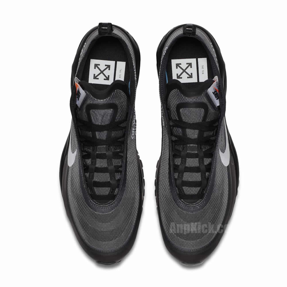 Off-White x Nike Air Max 97 OG 'All Black/Cone' AJ4585-001