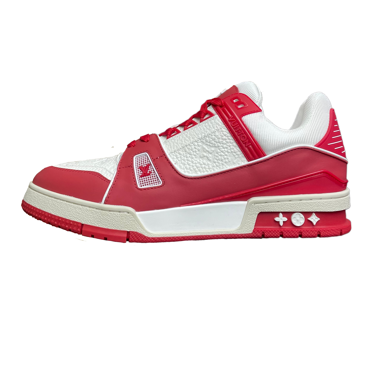 Louis Vuitton Trainer Red White 1a8pk6 (10) - newkick.org