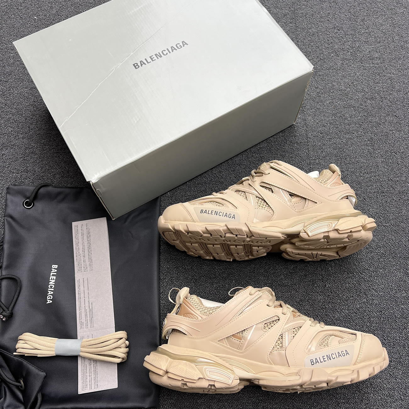 Balenciaga Track Beige W 542436w2la19870 (3) - newkick.org