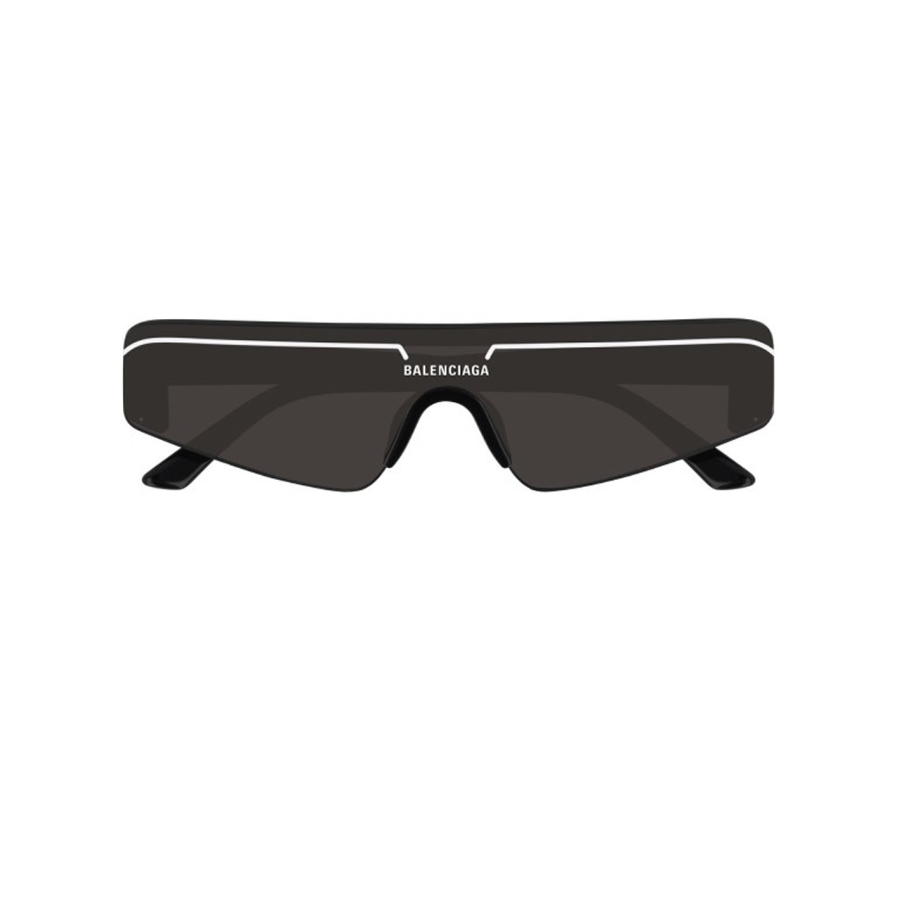 Balenciaga Unisex Sunglasses Bb0003s (1) - newkick.org